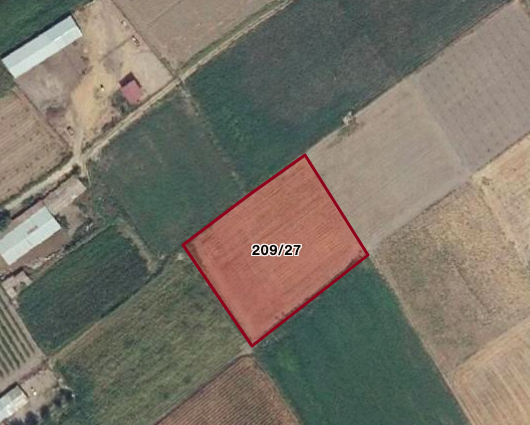 MANİSA SARUHANLI'DA 3.883 M2 SATILIK TARLA (101196502)